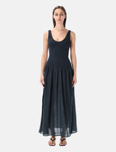 Sessùn Solao long sleeveless Ballerina dress -  | Spazio Pritelli
