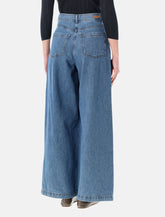 Sessùn Diegui pleated wide-leg jeans -  | Spazio Pritelli
