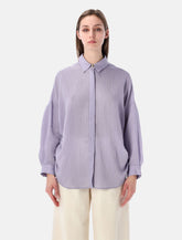 Camicia Sessùn Danie in lyocell a righe morbida -  | Spazio Pritelli