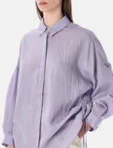 Camicia Sessùn Danie in lyocell a righe morbida -  | Spazio Pritelli