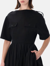 Prada gabardine fit-and-flare dress -  | Spazio Pritelli