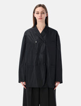 Giacca Prada doppiopetto in taffetà tecnico -  | Spazio Pritelli