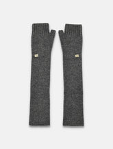 Long Wool Fingerless Gloves -  | Spazio Pritelli