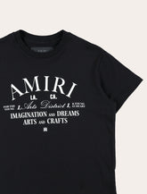 T-shirt nera Arts District di Amiri Kids -  | Spazio Pritelli