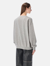 Ganni grey Kitty graphic sweatshirt -  | Spazio Pritelli