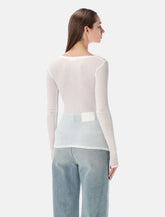 American Vintage Massachusetts ribbed T-shirt -  | Spazio Pritelli