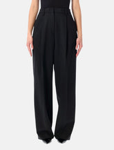 The Latest wool wide-leg trousers -  | Spazio Pritelli