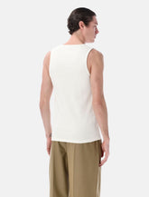 Lemaire cotton linen rib tank -  | Spazio Pritelli