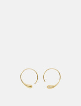 Soeur Goutte Line 15 hoop earrings -  | Spazio Pritelli