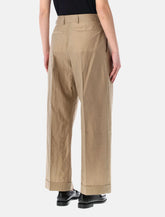 Soeur Watson pleated cotton poplin pants -  | Spazio Pritelli