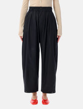 Soeur Vernon poplin wide-leg pants -  | Spazio Pritelli