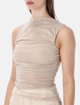 Soeur Irina draped sleeveless top -  | Spazio Pritelli