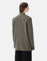 Soeur Hermosa checked tailored blazer -  | Spazio Pritelli