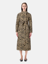 Valentino Garavani animalier print cloth coat -  | Spazio Pritelli