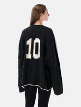 adidas Originals oversized cable-knit sweater -  | Spazio Pritelli