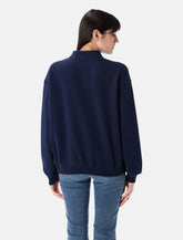 Polo Ralph Lauren brown cotton polo-collar sweatshirt -  | Spazio Pritelli