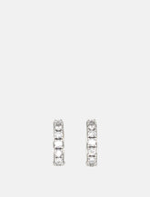 Orecchini a Cerchio Argento Cristalli Emanuele Bicocchi -  | Spazio Pritelli