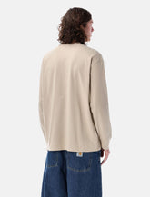 T-shirt a maniche lunghe American Script in cotone biologico Carhartt WIP -  | Spazio Pritelli