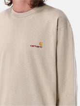 T-shirt a maniche lunghe American Script in cotone biologico Carhartt WIP -  | Spazio Pritelli