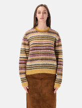 Marant Étoile Morine striped mohair sweater -  | Spazio Pritelli