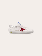 Golden Goose Kids sneakers Super-Star in pelle bianca -  | Spazio Pritelli