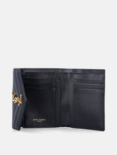 Saint Laurent Cassandre Matelassé tri-fold wallet -  | Spazio Pritelli
