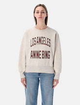 Anine Bing Harry Shrunken black sweatshirt -  | Spazio Pritelli