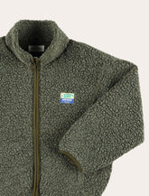 Giacca Hoktown in pile verde da bambino di American Vintage -  | Spazio Pritelli