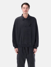 Fear of God Essentials black embroidered polo -  | Spazio Pritelli