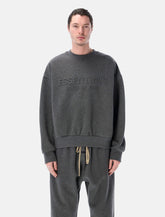 Fear of God Essentials Embossed crewneck grey -  | Spazio Pritelli