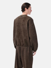 Essentials Fear of God Modern suede sweatshirt -  | Spazio Pritelli