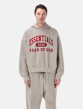 Fear of God Essentials Classic hoodie smoke grey -  | Spazio Pritelli