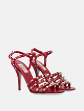 Valentino Garavani Rockstud leather sandals -  | Spazio Pritelli