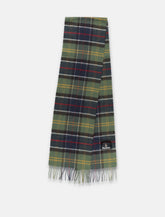 Barbour tartan wool cashmere scarf -  | Spazio Pritelli