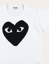 Comme des Garçons Play Iconic black heart t-shirt -  | Spazio Pritelli