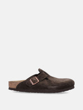 Birkenstock Boston suede sandals - Mocha -  | Spazio Pritelli