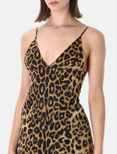 Alberta Ferretti leopard-print organza maxi dress -  | Spazio Pritelli
