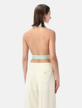 Top drappeggiato effetto sciarpa Alberta Ferretti -  | Spazio Pritelli