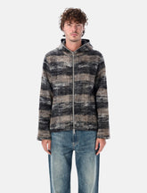 Our Legacy Full Zip Check Wool Hoodie -  | Spazio Pritelli