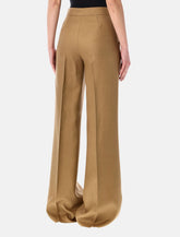 Max Mara Badesse wide-leg linen trousers -  | Spazio Pritelli