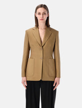 Max Mara single-breasted linen blazer -  | Spazio Pritelli