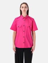 Prada cotton poplin classic shirt -  | Spazio Pritelli