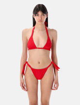 Let’s Swim triangle bikini top -  | Spazio Pritelli