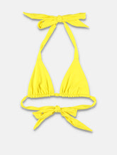 Let’s Swim triangle bikini top -  | Spazio Pritelli