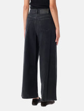 MM6 Maison Margiela drawstring wide-leg jeans -  | Spazio Pritelli