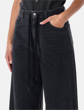 MM6 Maison Margiela drawstring wide-leg jeans -  | Spazio Pritelli
