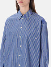 Sporty & Rich Coco SRC oversized blue striped shirt -  | Spazio Pritelli