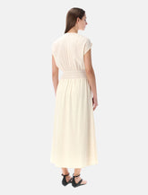 Sessùn Galiane long smocked dress -  | Spazio Pritelli