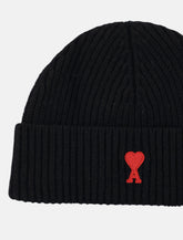 Ami Paris Ami de Coeur wool beanie -  | Spazio Pritelli