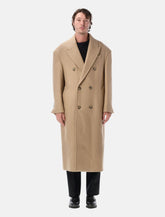 AMI Paris long double-breasted wool coat -  | Spazio Pritelli